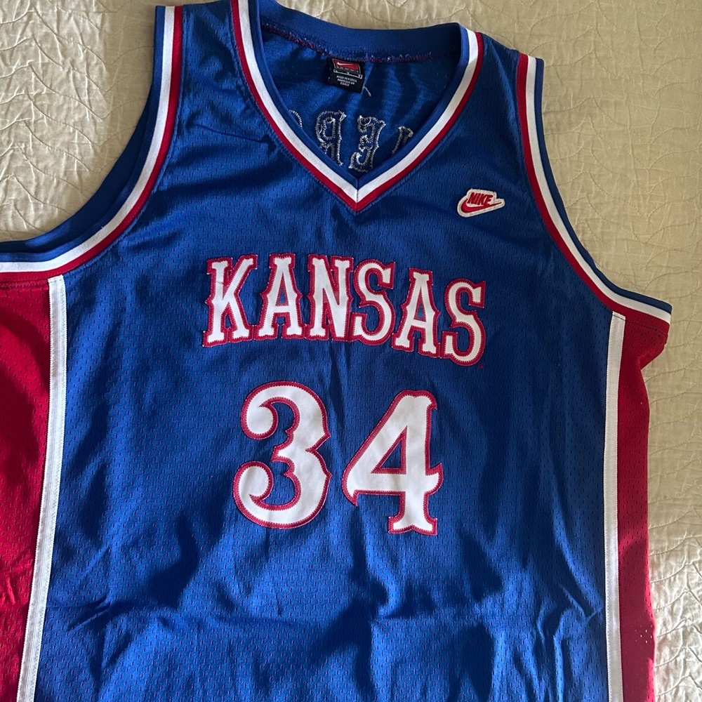 🔥Men’s Nike Kansas/Paul Pierce Swingman Jersey🏀